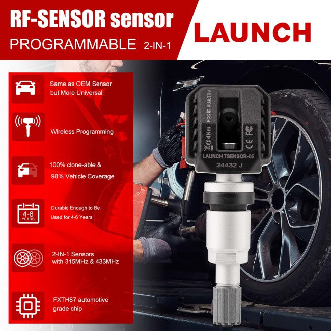 RF-SENSOR Programmable - LAUNCH TSENSOR