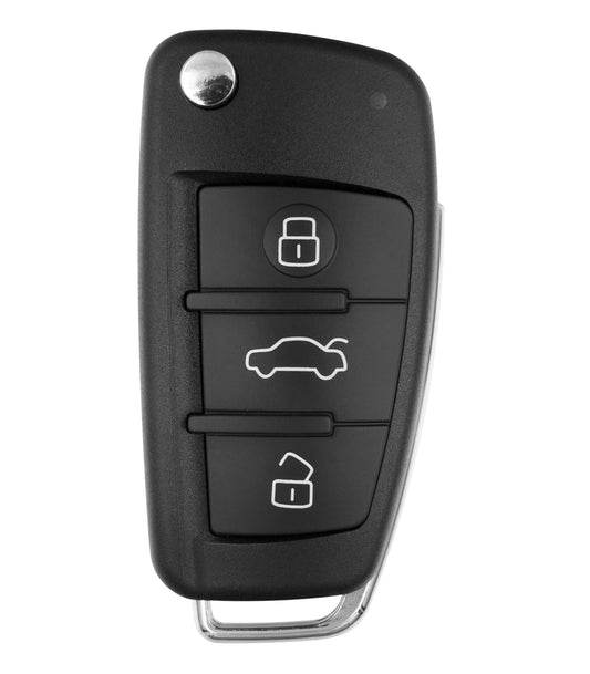 COQUE DE CLÉ AUDI - 3 BOUTONS